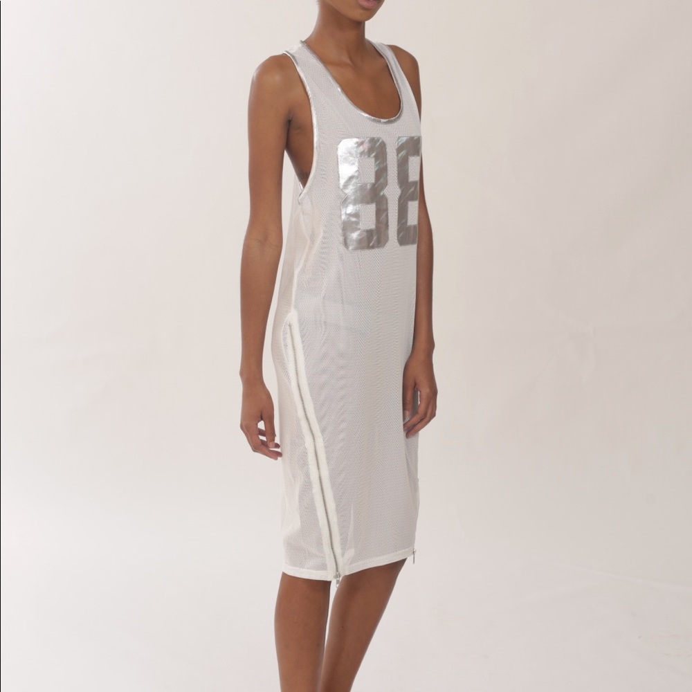 Mesh dress / swimsuit cover up
